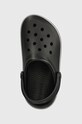 Crocs klapki dziecięce CROCBAND CLEAN CLOG czarny 208477.CROCS.CROCBAND.C