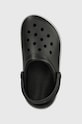 Παιδικές παντόφλες Crocs CROCBAND CLEAN CLOG μαύρο 208477.CROCS.CROCBAND.C