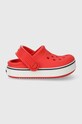 Crocs klapki dziecięce CROCBAND CLEAN CLOG czerwony 208479.CROCS.CROCBAND.C