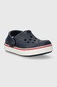 Детские шлепанцы Crocs CROCBAND CLEAN CLOG 208479.CROCS.CROCBAND.C тёмно-синий SS23