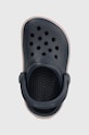 Crocs klapki dziecięce CROCBAND CLEAN CLOG granatowy 208479.CROCS.CROCBAND.C