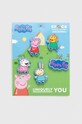 Bedževi za obuću Crocs 5-pack Likovi iz crtića šarena Peppa.Pig.5.Pack