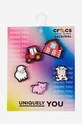 Момче Детски значки за обувки Crocs (5 броя) Cutesey.Farm.Animal.5.P многоцветен