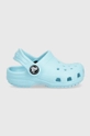 niebieski Crocs klapki dziecięce Dziecięcy