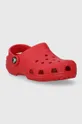 Детские шлепанцы Crocs красный