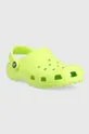 Παιδικές παντόφλες Crocs πράσινο