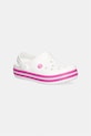 Crocs klapki dziecięce CROCBAND KIDS CLOG biały 207006.CROCS.CROCBAND.K