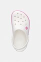Crocs klapki dziecięce CROCBAND KIDS CLOG biały 207006.CROCS.CROCBAND.K