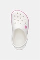 Crocs klapki dziecięce CROCBAND KIDS CLOG biały 207006.CROCS.CROCBAND.K