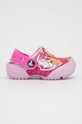 Crocs klapki dziecięce Postacie z bajek fioletowy 207487.CROCS.FL.PAW.PAT
