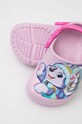 Dětské pantofle Crocs fialová 207487.CROCS.FL.PAW.PAT
