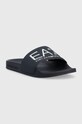 Detské šľapky EA7 Emporio Armani XSPS10 tmavomodrá SS23