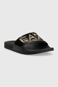 EA7 Emporio Armani slapi copii XSPS10 negru SS23