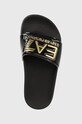 EA7 Emporio Armani slapi copii negru XSPS10
