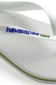 Havaianas japonki dziecięce BRASIL LOGO 4110850.27.32 biały