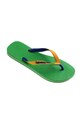 Havaianas japonki dziecięce BRASIL MIX 4123206.27.32 zielony SS23