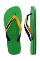 Havaianas japonki dziecięce BRASIL MIX 4123206.33.36 zielony