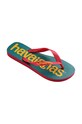 Havaianas japonki dziecięce LOGOMANIA 4145741.33.36 turkusowy SS23