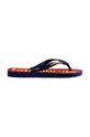 Chłopiec Havaianas japonki dziecięce LOGOMANIA 4145741.33.36 bordowy