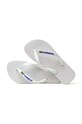 Havaianas infradito per bambini BRASIL LOGO bianco 4110850.33.34