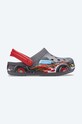 Crocs klapki dziecięce FL Truck Band Clog szary 207074.SLATE