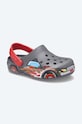 Crocs klapki dziecięce FL Truck Band Clog 207074.SLATE szary SS23