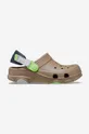 καφέ Παιδικές παντόφλες Crocs All Terain Kids Clog Παιδικά