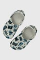 Crocs klapki dziecięce CLASSIC GAME OVER CLOG szary 208766.1F