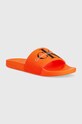 Natikači Calvin Klein Jeans SLIDE MONOGRAM CO YM0YM00061 oranžna AW24