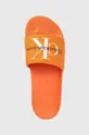 arancione Calvin Klein Jeans ciabatte slide SLIDE MONOGRAM CO