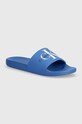 Calvin Klein Jeans papucs SLIDE MONOGRAM CO kék YM0YM00061
