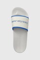 Calvin Klein Jeans klapki SLIDE INSTITUTIONAL szary YM0YM00360