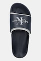 Natikači Calvin Klein Jeans SLIDE MONOGRAM TPU mornarsko modra YM0YM00361