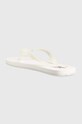 Încălțăminte Calvin Klein Jeans slapi BEACH SANDAL AOP YM0YM00656 alb