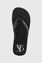 crna Japanke Calvin Klein Jeans BEACH SANDAL AOP