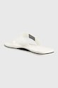 Obutev Japonke Calvin Klein Jeans BEACH SANDAL WOVEN PATCH YM0YM00657 bela