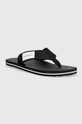 В'єтнамки Calvin Klein Jeans BEACH SANDAL WOVEN PATCH чорний