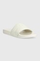 Calvin Klein Jeans klapki SLIDE HIGH/LOW FREQUENCY YM0YM00661 biały SS23