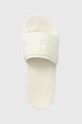 Calvin Klein Jeans klapki SLIDE HIGH/LOW FREQUENCY biały YM0YM00661