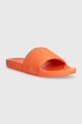 Calvin Klein Jeans klapki SLIDE HIGH/LOW FREQUENCY YM0YM00661 pomarańczowy SS23