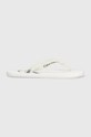 Calvin Klein Jeans slapi BEACH SANDAL MONOGRAM TPU alb YM0YM00838