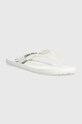 Calvin Klein Jeans slapi BEACH SANDAL MONOGRAM TPU YM0YM00838 alb SS24