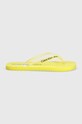 Calvin Klein Jeans japonki BEACH SANDAL MONOGRAM TPU YM0YM00838 żółty SS24