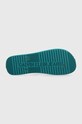 Calvin Klein Jeans japonki BEACH SANDAL MONOGRAM TPU YM0YM00838 turkusowy