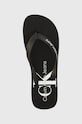 Calvin Klein Jeans japonki BEACH SANDAL MONOGRAM TPU czarny YM0YM00838