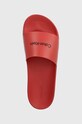 Calvin Klein ciabatte slide POOL SLIDE RUBBER rosso HM0HM00455