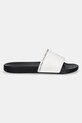 Calvin Klein papuci POOL SLIDE RUBBER HM0HM00981 alb SS25