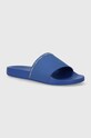 Pantofle Calvin Klein POOL SLIDE RUBBER modrá HM0HM00981
