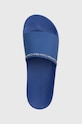 Шльопанці Calvin Klein POOL SLIDE RUBBER блакитний HM0HM00981