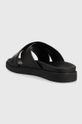 Кожаные шлепанцы Calvin Klein CRISS CROSS SANDAL LTH  Голенище: Натуральная кожа Внутренняя часть: Синтетический материал Подошва: Синтетический материал